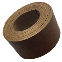 TOFL Echte Top-Grain Leren Band | 72 Inch Lang | 2 Inch Breed | 1/16 Inch Dik (4-5 oz) | 1 Leren Strip voor DIY Projecten