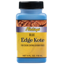 Fiebing's Edge Kote (4oz, Blauw) - Leer Randverf voor Schoenen, Meubels, Tas, Banken, Riemen