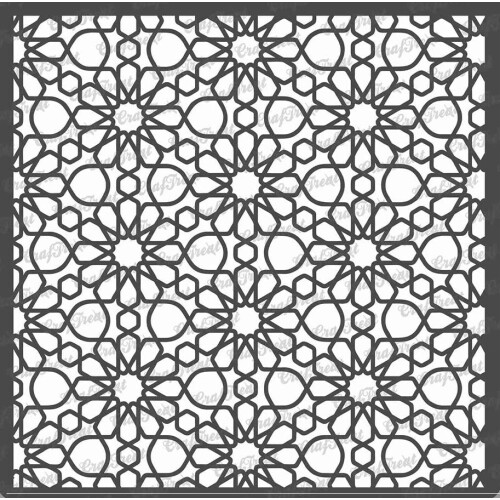 CrafTreat Plantillas De Borde Para Pintar En Madera, Lienzo, Papel