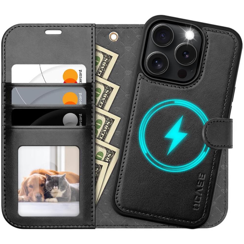 Ocase For Iphone 16 Pro Case Detachable Wallet Case With Card Holder [2 In 1] Pu Leather Flip Folio Case With Rfid Blocking Stand Wrist Strap Shockpr 751242474592