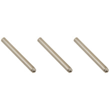 The Beadsmith Steel Design blyegek - Fm elemek - 3 rszes, 5 mm-es Heart Design kszlet - 3,125 hossz 0,25 blyegzoalappal - Egyedi kszerek kszt