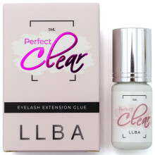 LLBA Eyelashes Glue for Professional - Clear & Black Adhesive | Multi Selctions for Drying Time 0.5-3 Sec | 0.17fl.oz - 5ml | Extra Strong Adhesive fo