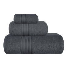 BOUTIQUO Ultra Soft 3 csomagos pamut trlkzokszlet 28x55 hvelykes frdotrlkzot, 16x24 hvelykes kztrlot s 12x12 hvelykes mosdkagylt tart