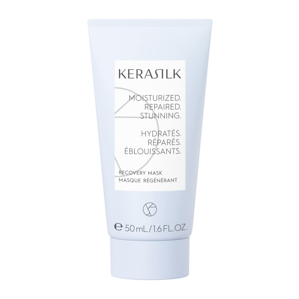 Kerasilk Recovery Mask | Provides Deep Moisture & Nourishment | Prevents Hair Breakage & Recurring Dryness | For Dry Stressed & Damaged Hair | Ideal