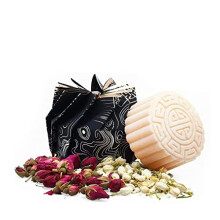 Viori Terrace Garden Shampoo Bar lavet med risvand - H?ndlavede alle naturlige shampoobarer - Sulfatfri shampoo