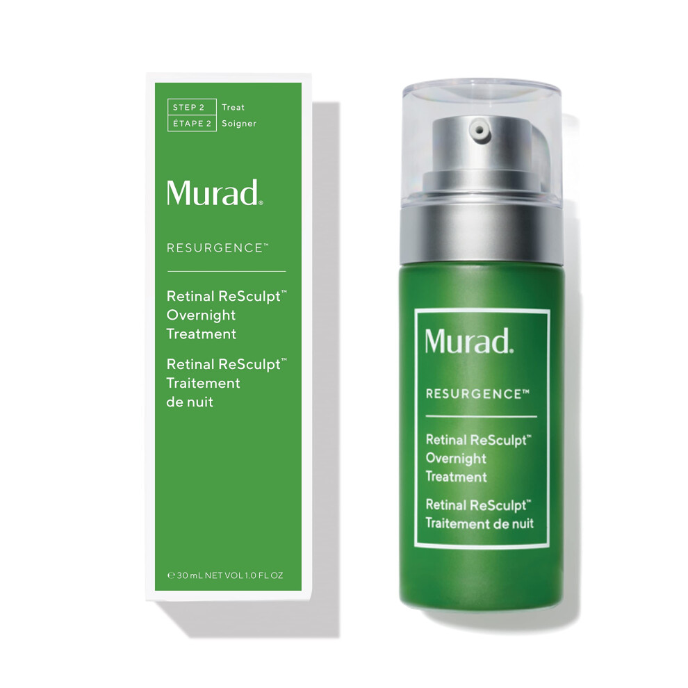 Murad Retinal Resculpt Overnight Treatment - Resurgence Anti-Aging Serum For Lines And Wrinkles - Encapsulated Vitamin A Skin Care For Smoothing Firm