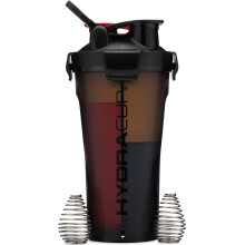 Hydra Cup DualShaker Pro 32 oz Shaker Bottle for Protein Shakes Shaker Cup w/Handle & Ball Blender Whisks Dual Mixing Shaker Bottle with Storage 2