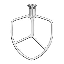 Fladpisker i rustfrit st?l til KitchenAid 5qt-6qt Bowl-Lift Stand Mixer Passer til Professional 5 Plus og Professional 600 Seris Mixer K5 KG25 KV