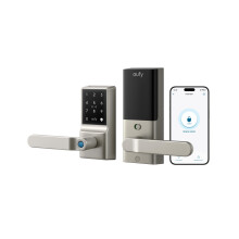 EUFY SMART LIVER BLOCK C33 BLUCZE BLUKA BLUKATU BLUCZOWEGO Z SZKOLEM ZINTEKTOWANY PALO CZECIE Wi-Fi za posrednictwem aplikacji biometryczne pokre