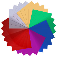 WOWOSS 112 arkuszy Folia metaliczna Zestaw papieru origami Blyszczace lustro Skladane arkusze papieru do sztuki i rzemiosla 7 kolorσw Metaliczny papi