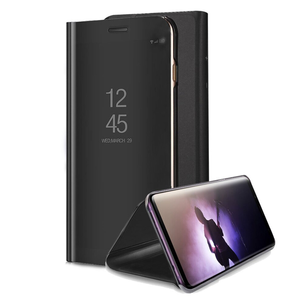 Aearl Fur Samsung Galaxy Note 8, Spiegelhulle, Beschichtung Aus Pc, Smart Clear View Window, Vertikale Klappstanderabdeckung, Ganzk?Rper-Schutzhu-image