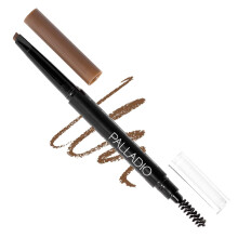 PALLADIO BROW DEFINER CURS RETRACTIVE CURS TRIANGULAIRE CONSEIL Emplice les sourcils pour un look naturel apprivoise et Forme les sourcils avec d