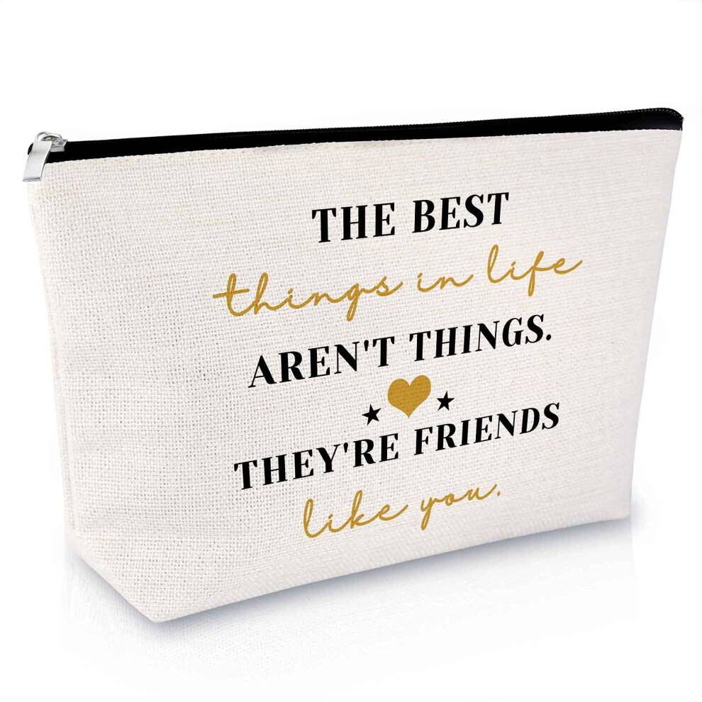 Cadeaux d'amiti    Sfodiary pour femmes, trousse de maquillage, cadeau pour meilleure amie, cadeau d'encouragement pour adolescente, trousse de maq