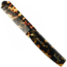 Giorgio G82 4 Inch Handmade Folding Pocket Comb for Men  Fine Tooth Hair Comb Straightener for Everyday Grooming Styling Hair  Beard or Mustache  Use