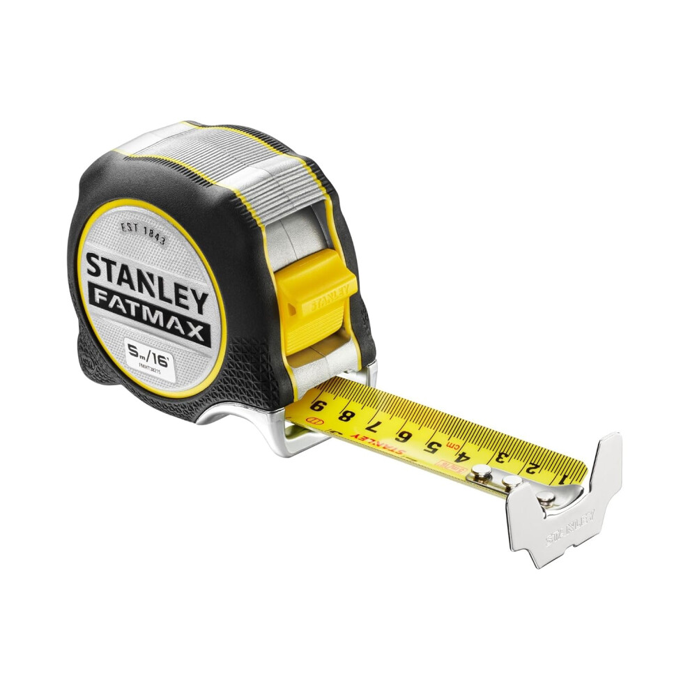 Stanley FATMAX XTREME Tape Measure 5m/16ft Width 32mm - Black/Yellow