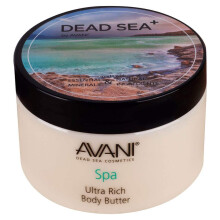 Avani Ultra Bogate Maslo Do Ciala - Sl z Morza Martwego Aloes Vera Witamina E Shea Jojoba Olejek eteryczny ze slonecznika i oliwek - Naturalne maslo