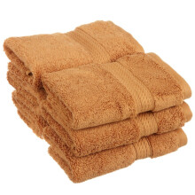 Set di 6 asciugamani da bagno/asciugamani per il viso in pile di cotone egiziano di qualit superiore, ultra morbidi, essenziali, morbidi e assor