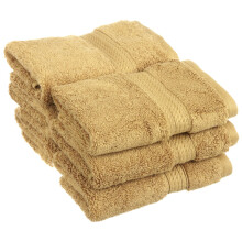 Set di 6 asciugamani/asciugamani per il viso in pile di cotone egiziano di qualit superiore, ultra morbidi, essenziali, morbidi e assorbenti, pe