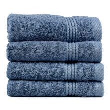 Set di 4 asciugamani da bagno East'N Blue Lara Premium - Set di asciugamani da bagno lussuosamente morbidi e altamente assorbenti - Asciugamani d