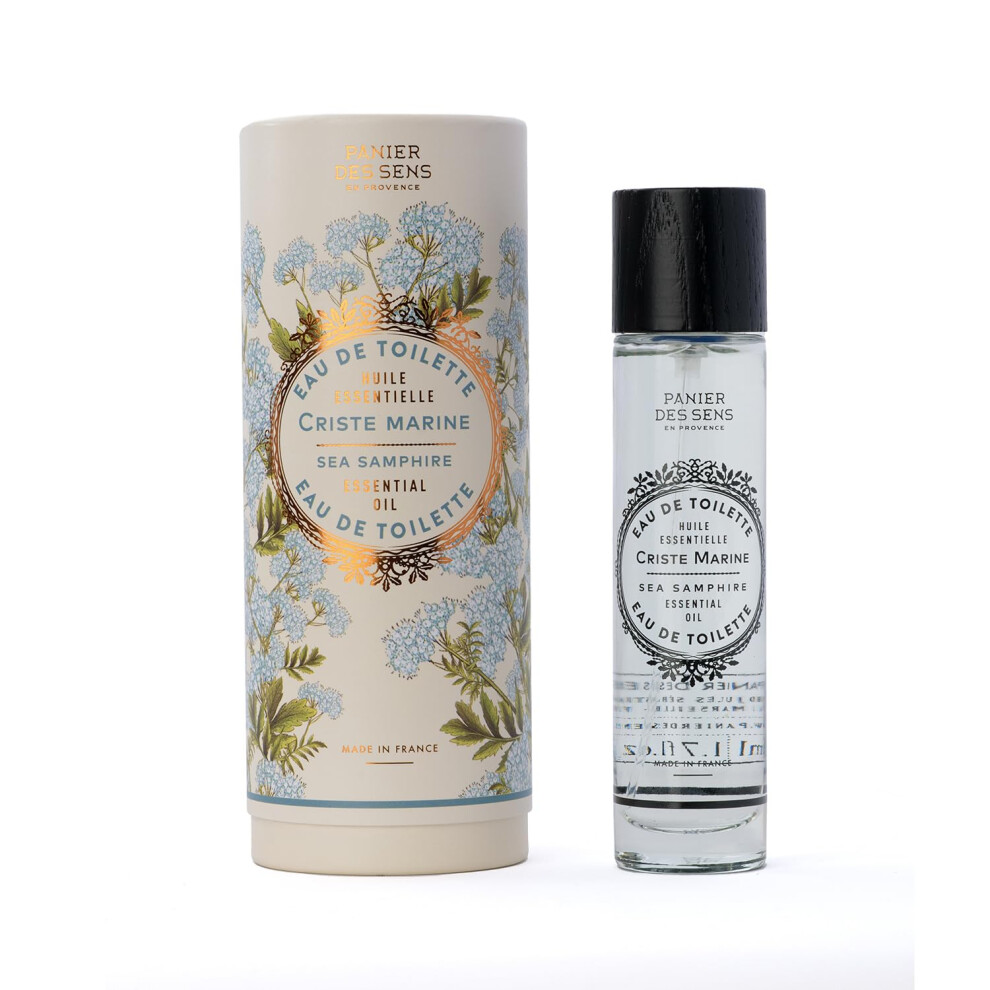 Panier Des Sens Light - Sea Samphire Eau De Toilette - Perfume For Women - Natural, Fresh & Tonic Fragrance - Gift For Women Made In France - Long Las