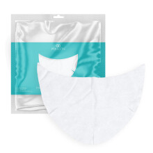100pcs Disposable DIY Non-Woven Neck Mask Paper by Project E Beauty | Ultra Thin Cotton Neck Mask | for Home & Spa Salon Use | Cosmetic Neck Paper fo