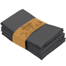 Ruvanti stoffen servetten set van 6 18x18 inch servetten Doek wasbaar zacht duurzaam absorberend katoenmengsel. Tafelservetten Doek voor Hotel Lunch