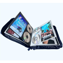 Θήκη Αποθήκευσης DVD CD με Εξαιρετικά Φαρδιές Σελίδες Τίτλων για Blu Ray