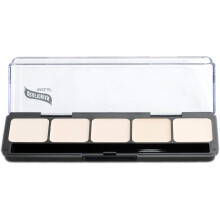 Graftobian HD Glamour CRME Foundation Palette (Ultra -Lights) - High Definition 5 Color Makeup Palette Cream Based Foundation Concealer og Contou