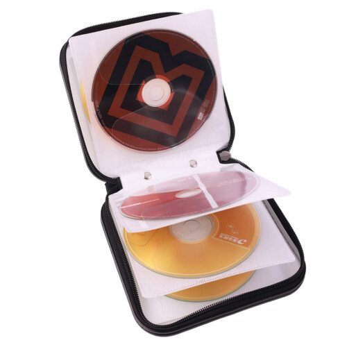 XiongYe Θήκη CD DVD, Χωρητικότητα 32, Σκληρή Θήκη για Αυτοκίνητο 2