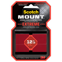 Scotch Extreme rgztocskok, ktoldalas nagy teherbrs szalag 8 darab 1 x 3 csk hasznlatban szgek vagy csavarok helyett Festett felleteken muk