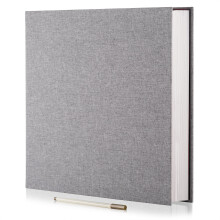 Fotoalbum zelfklevend 3x5 4x6 5x7 6x8 8x10 8,5x11 11x10,6 magnetisch plakboekalbum DIY lengte 11x10,6 inch 40 pagina's linnen omslag DIY fotoalbum me