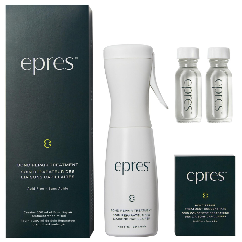 Epres Bond Repair Treatment Starter Kit - Bonding Treatment For Damaged Hair Repair - Revolutionary Hair Product For Softer Stronger Healthier Hair