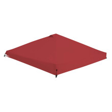 Ozark Trail 10 'x 10' Gazebo Canopy Top - cor vermelha (somente superior do dossel). Inclui: (1) 10 p   s x 10 p   s apenas superior do dossel e (1)