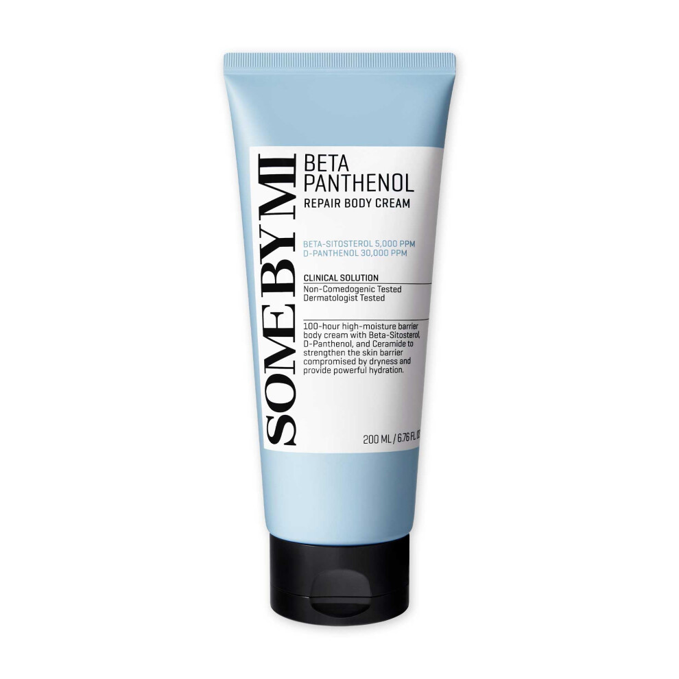 Some By Mi Cream Beta-Panthenol Repair Body - 6.76Oz 200Ml - Hydrating And Redness-Soothing Daily Korean Panthenol Body Lotion - Rebuilds Body Skin B