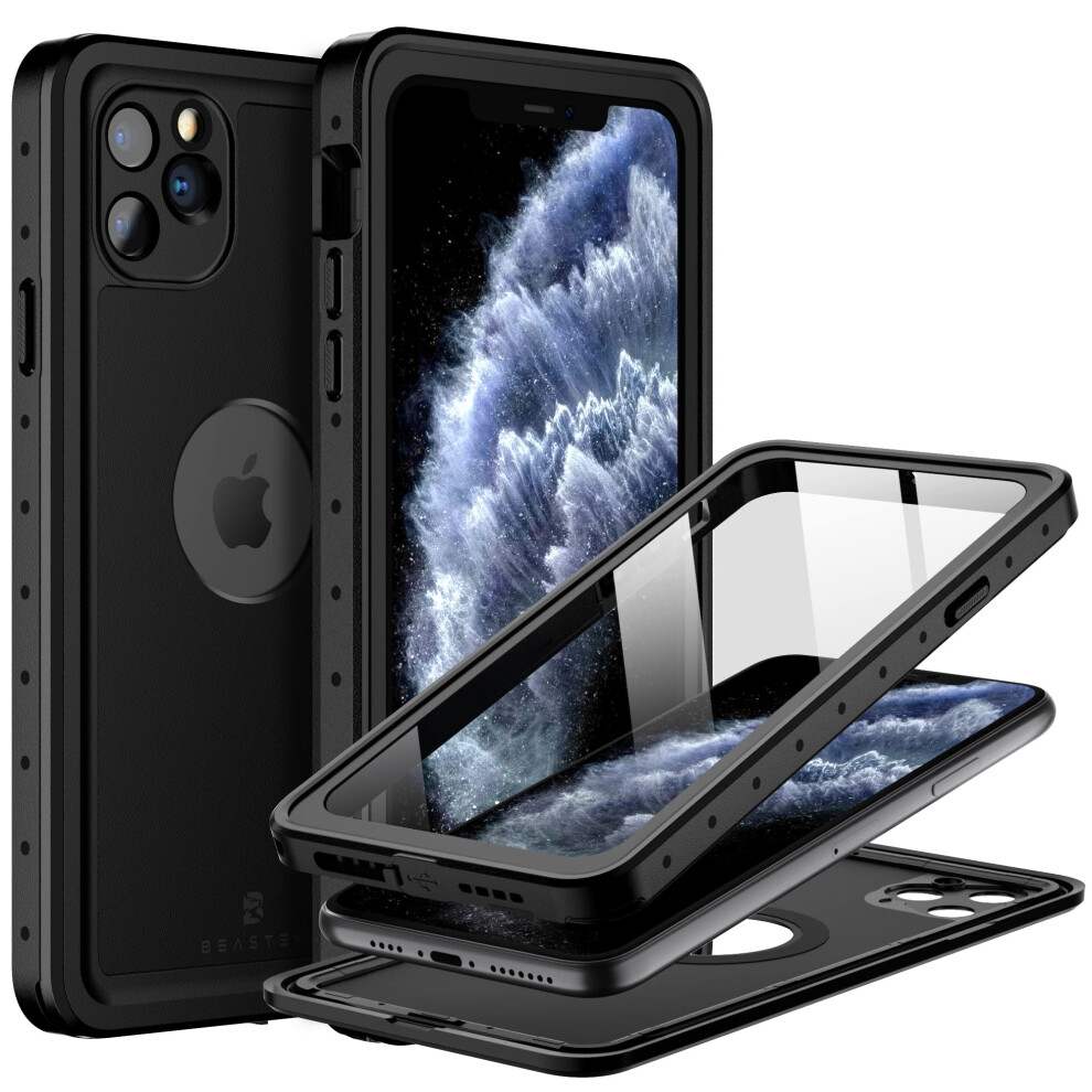 Beastek For Apple Iphone 11 Pro Waterproof Case Nre Series Shockproof Underwater Ip68 Case With Built-In Screen Protector Full Body Rugged Protecti 602343296555