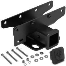 Tyger Auto TG-HC2J003B Anhngerkupplungs- und Abdeckungssatz, kompatibel mit Jeep Wrangler JL/JLU 20182024 (einschlielich Dieselmotor 2024; 2124