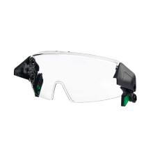 MSA 10194820 V-GARD H1 Half-Face Spectacle-Polykarbonat (PC) Klar nyans med Antifog/Antiscratch-belggning Konturerad motstr Impact & Splash-ris