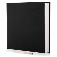 Fotoalbum, selbstklebend, 3 x 5, 4 x 6, 5 x 7, 6 x 8, 8 x 10, 8,5 x 11, 11 x 10,6, magnetisches Scrapbook-Album, DIY, Lnge 27,9 x 26,7 cm, 40 Seiten
