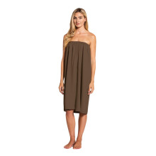 Canyon Rose Waffle Weave Long Spa Wrap Yksinkertainen vartalokre Ylellinen vohveli neule, yksi koko, sopii kaikkein runsaimpiin pituisiin elastisii