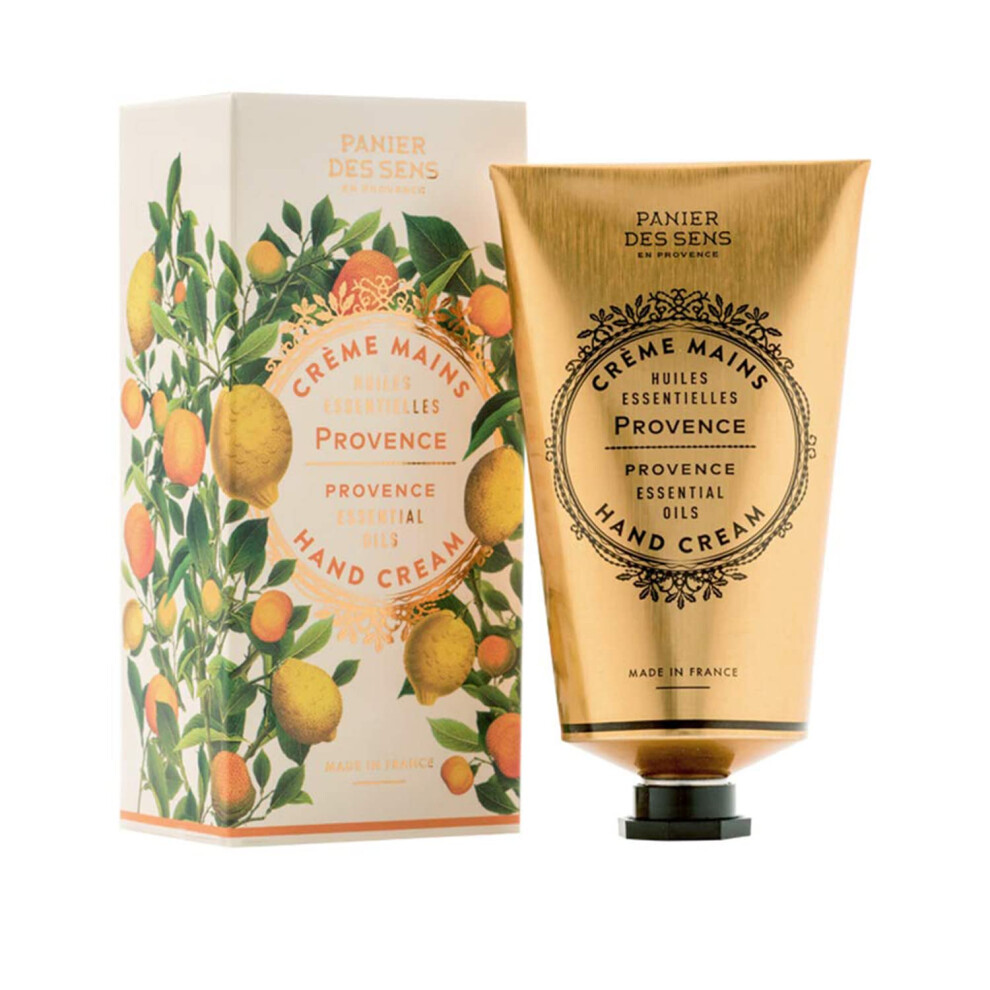 Panier Des Sens Crema Mani Secche E Screpolate Con Burro Di Karitè Provenza - Crema Mani Idratante - Prodotto In Francia 97% Naturale - 2,6 Floz/75 Ml-image