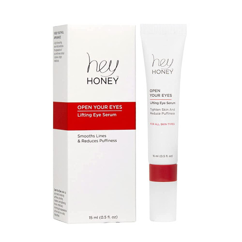 Hey Honey Serum Ανύψωσης Ματιών | Κρέμα Ματιών για Μαύρους Κύκλους & Πρηξίματα