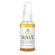 WAVE Damage Control olejek do wlosw z jojoba | Termiczna oslona termiczna do zelazka slonecznego, rozdmuchu i suszenia na goraco, aby zapobiec uszko