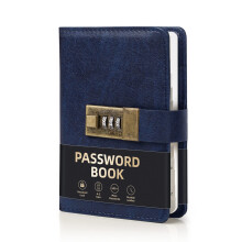 Password Book with Lock WEMATE Password Book with Alphabetical Tabs 600+ Password Space Internet Address and Password Organizer Logbook with Lock