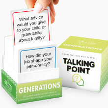 200 Intergenerational Conversation Cards - Get to Know Parents and Grandparents for Family Game Night with Curated Question Cards - Family Fun Games f
