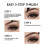 Stylo Microblading pour Sourcils, Crayon à Sourcils 4 Points, Maquillage Naturel Durable 5
