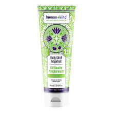 Human+Kind Body Wash - Natural Moisturizing Body Soap with Coconut Oil - A Gentle Soothing Cleanse for Dry Sensitive Skin - Three Fresh Scents: Ora
