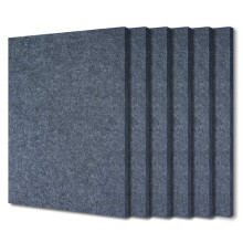 Bxi Sound Absorber - 16 x 12 x 3/8 inches 6 Pack High Density Acoustic Absorption Panel Lydabsorberende paneler Reducer Echo Reverb Tackable akus