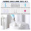 Uten 60pcs gateaux fournitures de decoration kit 3