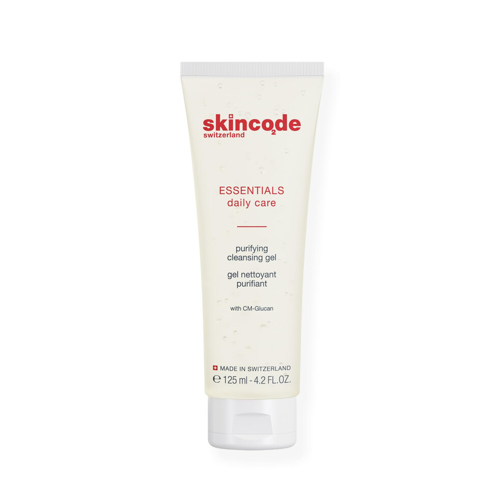 Skincode Essentials Purifying Cleansing Gel - Formula Gleboko Oczyszczajaca | Usuwa Makijaz I Reguluje Wydzielanie Sebum | Z Cm-Glucan Prowitamina B5-image