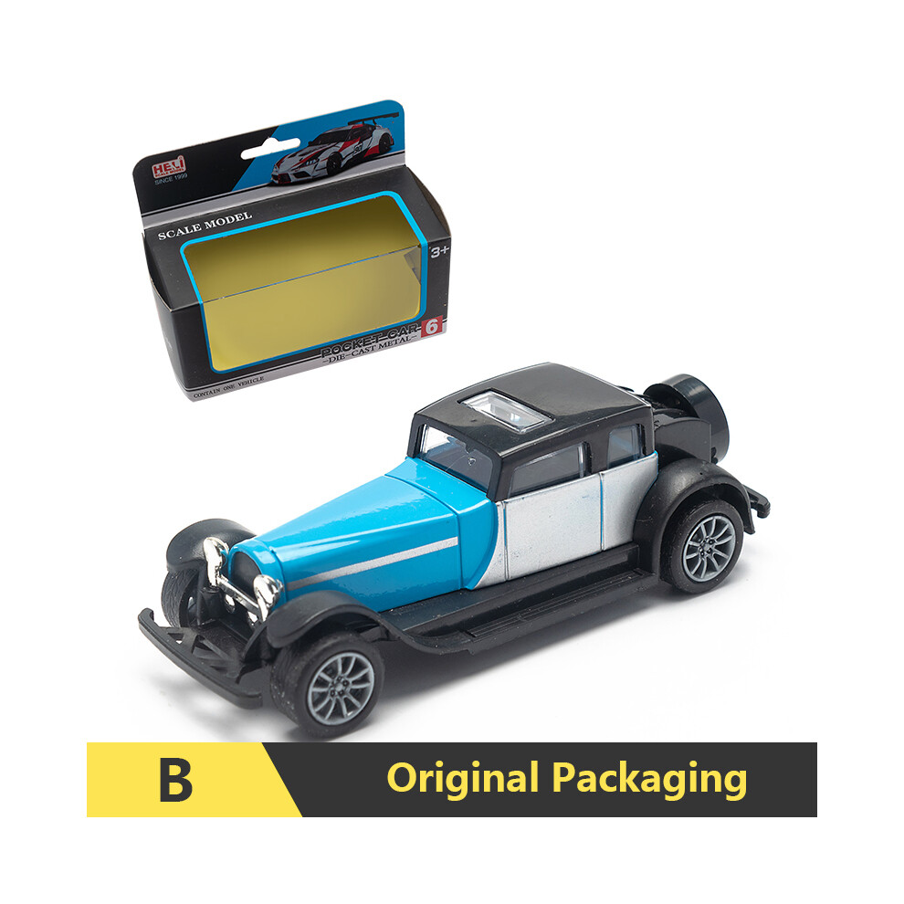 (BvB) 1:43 Alloy Vintage Diecast Car Model Classic Pull Back Car Model Miniature-image-OPC-PGGC8NZ-NEW